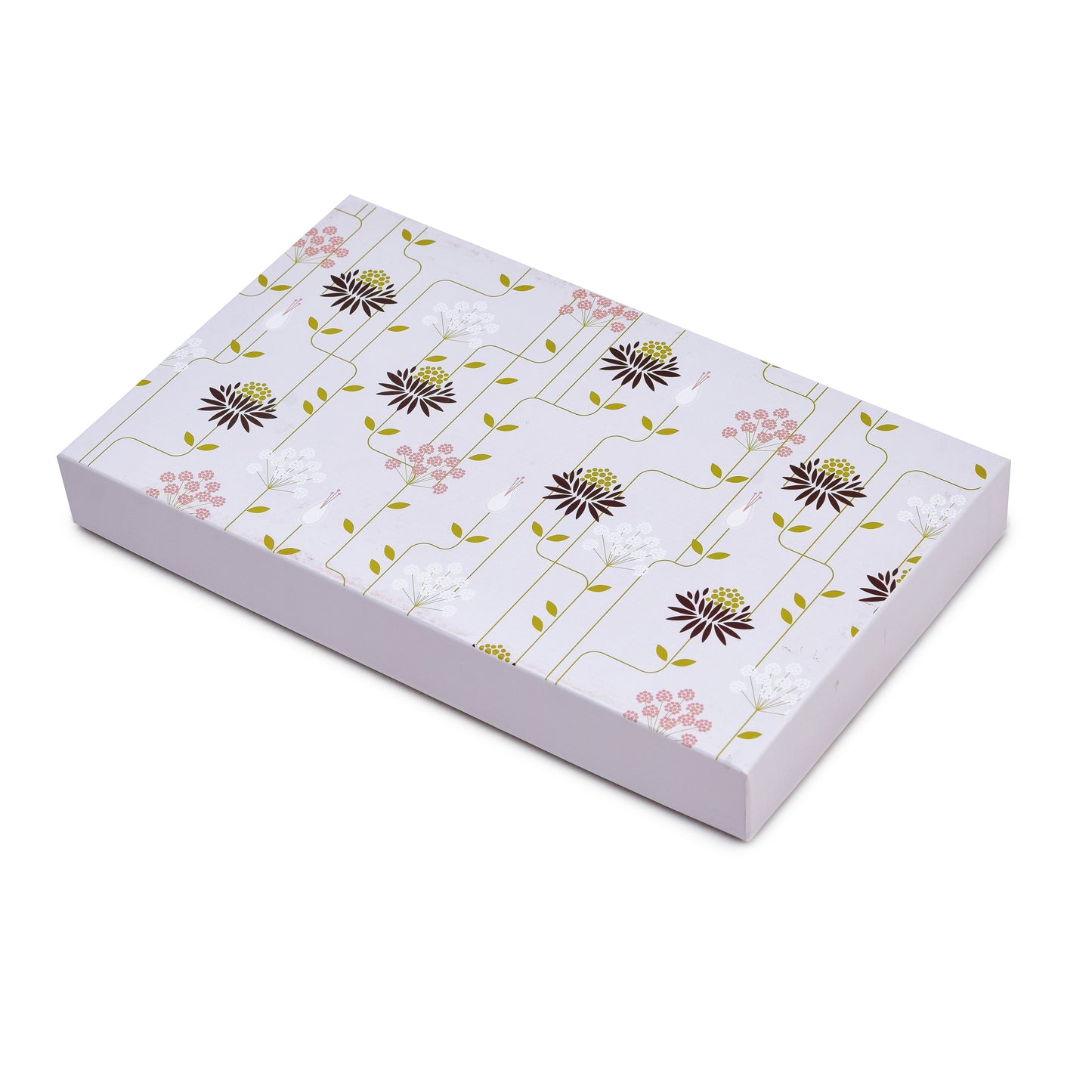 1 Kg Designer Floral Premium Sweet Packing Box Grownex Packaging Sweet Box