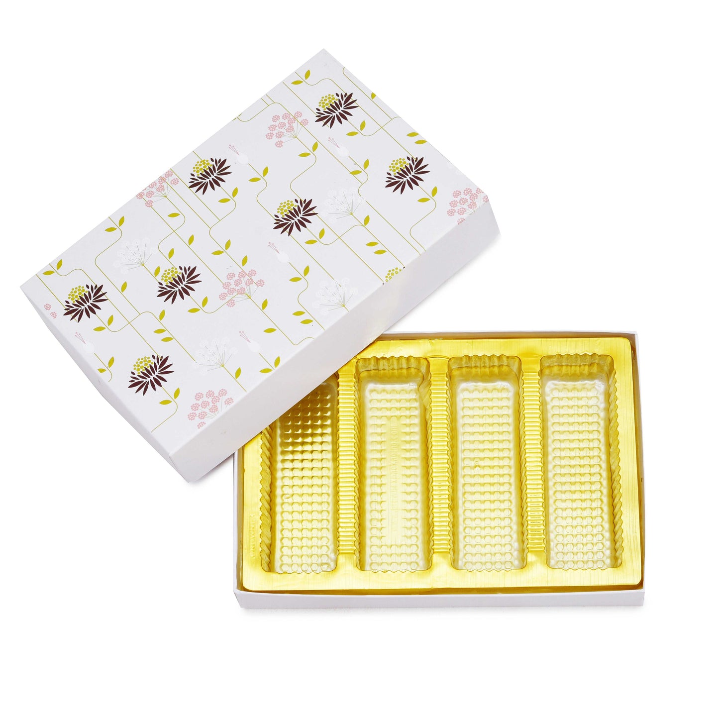 500gm Designer Floral Premium Sweet Packing Box | Grownex Packaging | Sweet Box