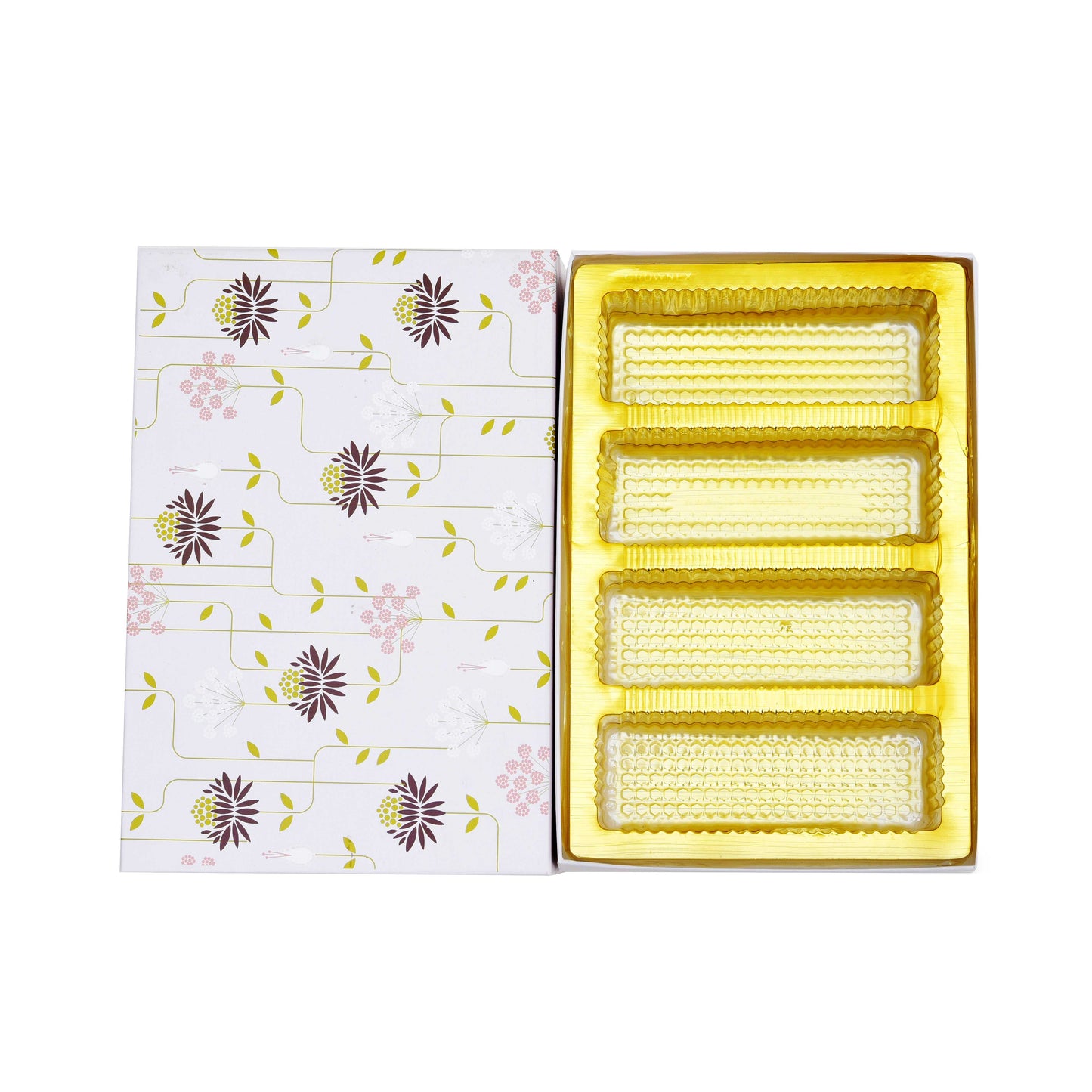 500gm Designer Floral Premium Sweet Packing Box | Grownex Packaging | Sweet Box