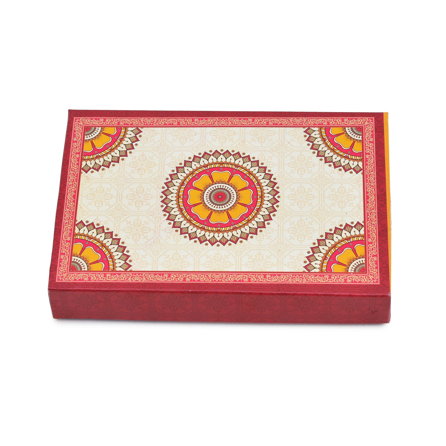 500gm Red Circle Design Premium Sweet Packing Box