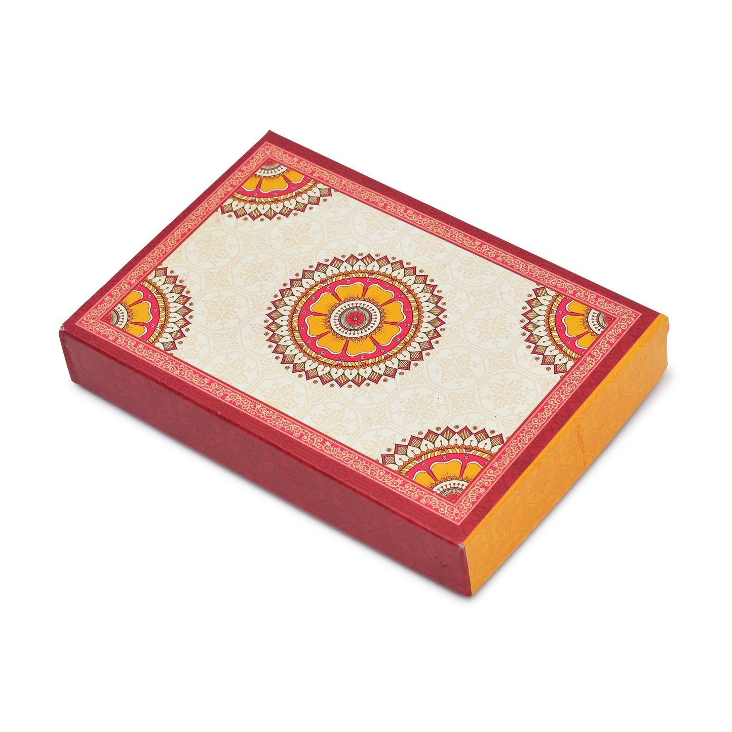 500gm Red Circle Design Premium Sweet Packing Box