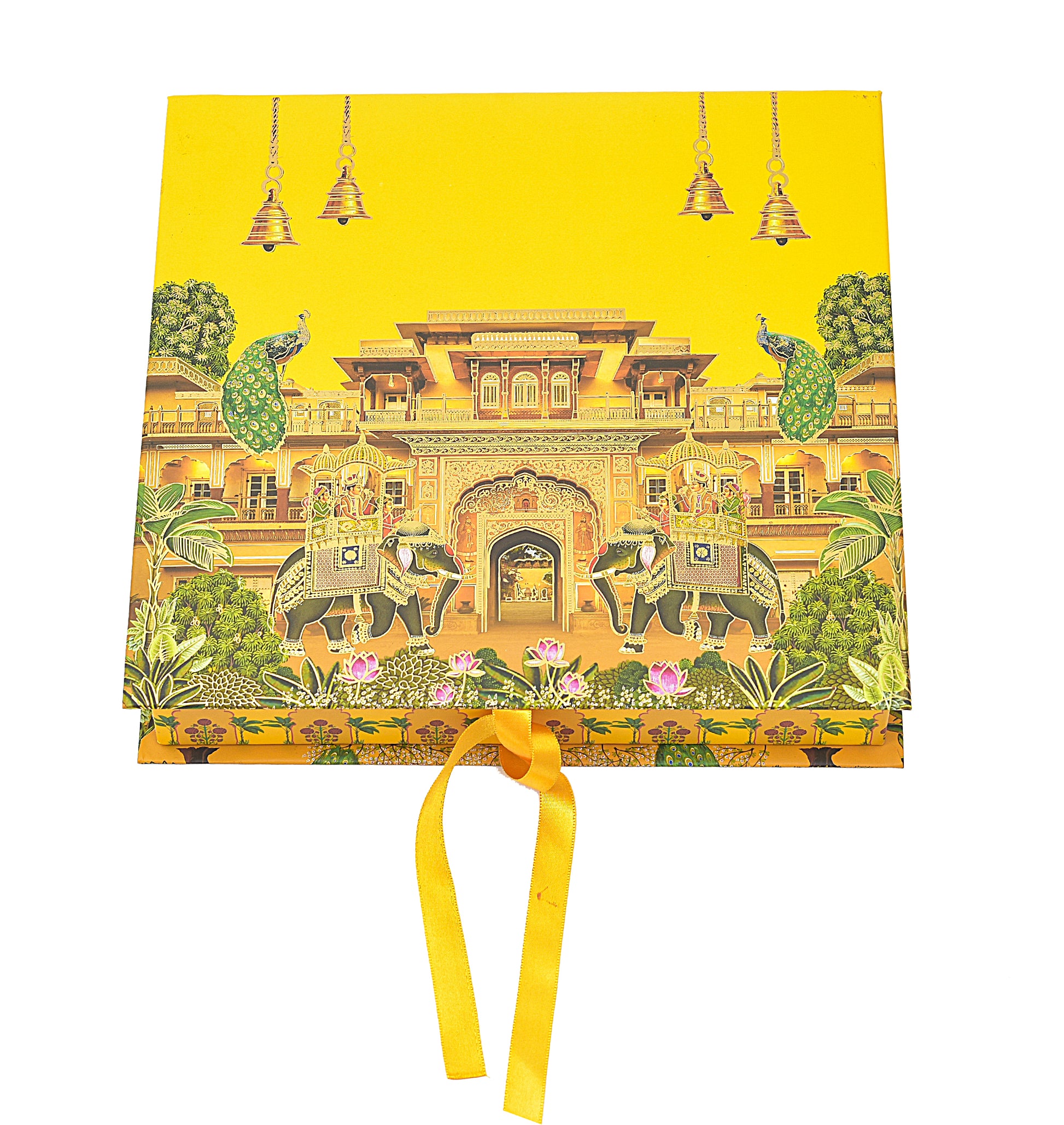 Custom Rajasthani Theme Lawana Box Book Pattern | Grownex Packaging | Sweet Box