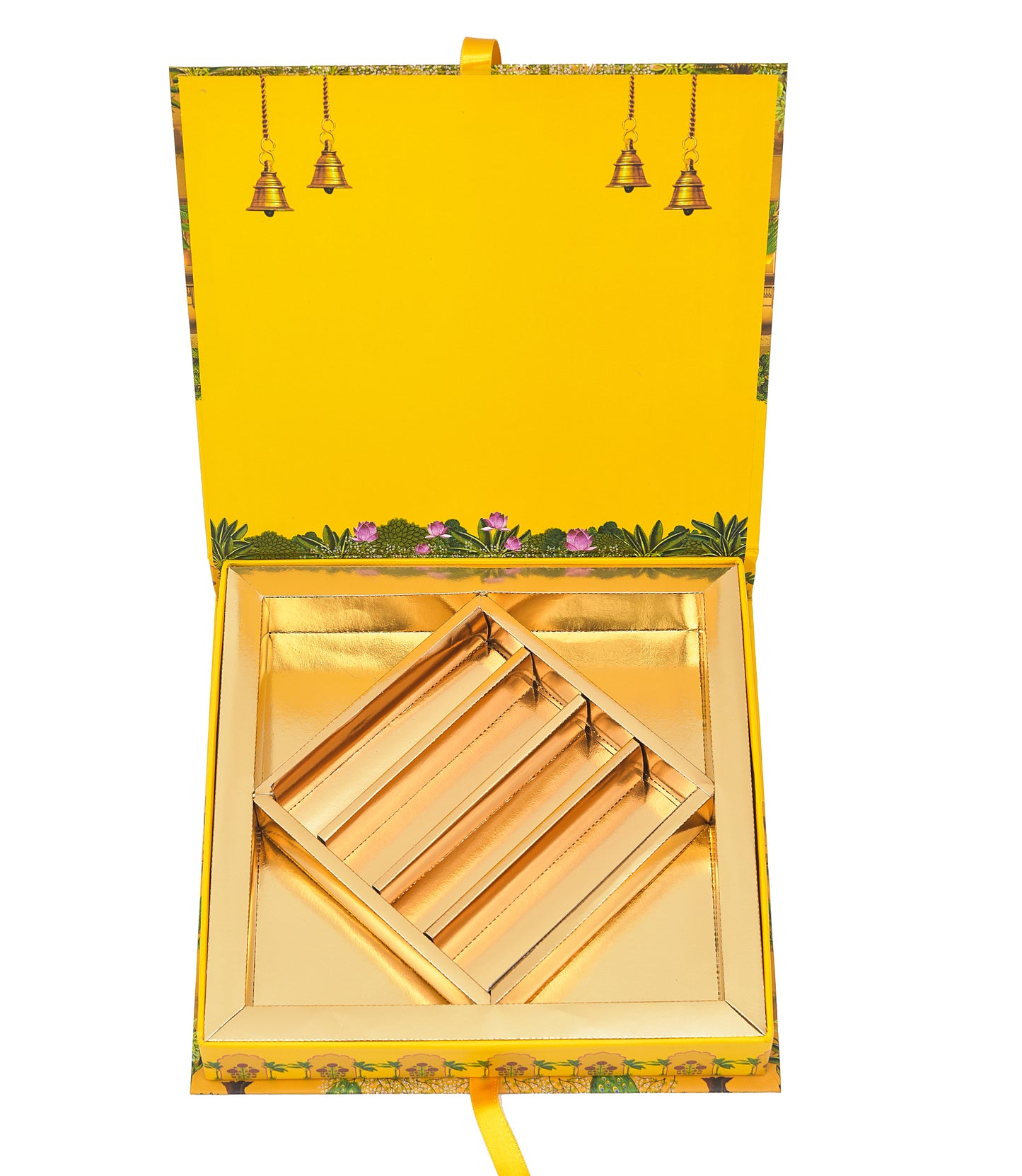 Custom Rajasthani Theme Lawana Box Book Pattern | Grownex Packaging | Sweet Box