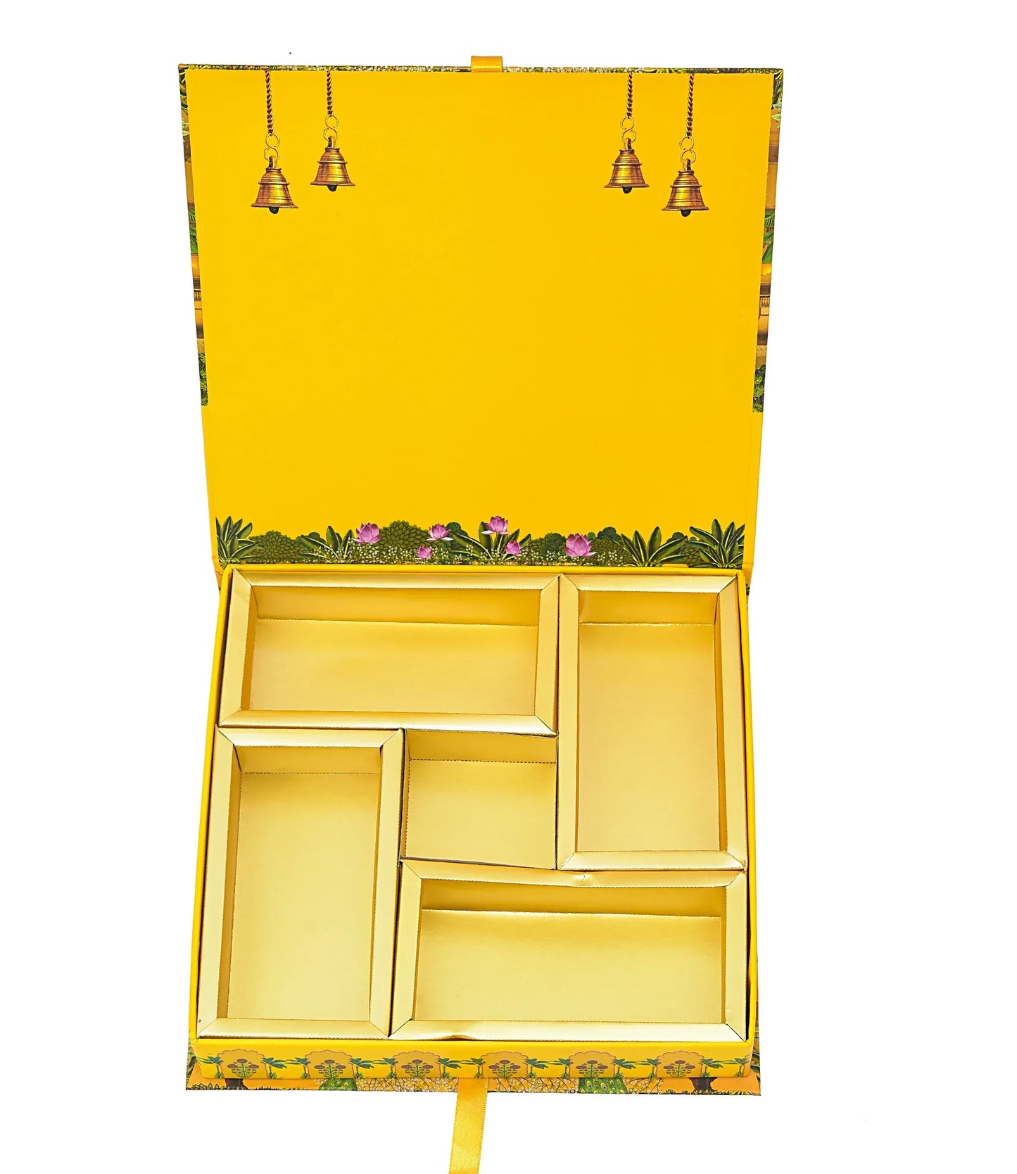 Rajasthani Theme Custom Lawana Box Book Pattern | Grownex Packaging | Sweet Box