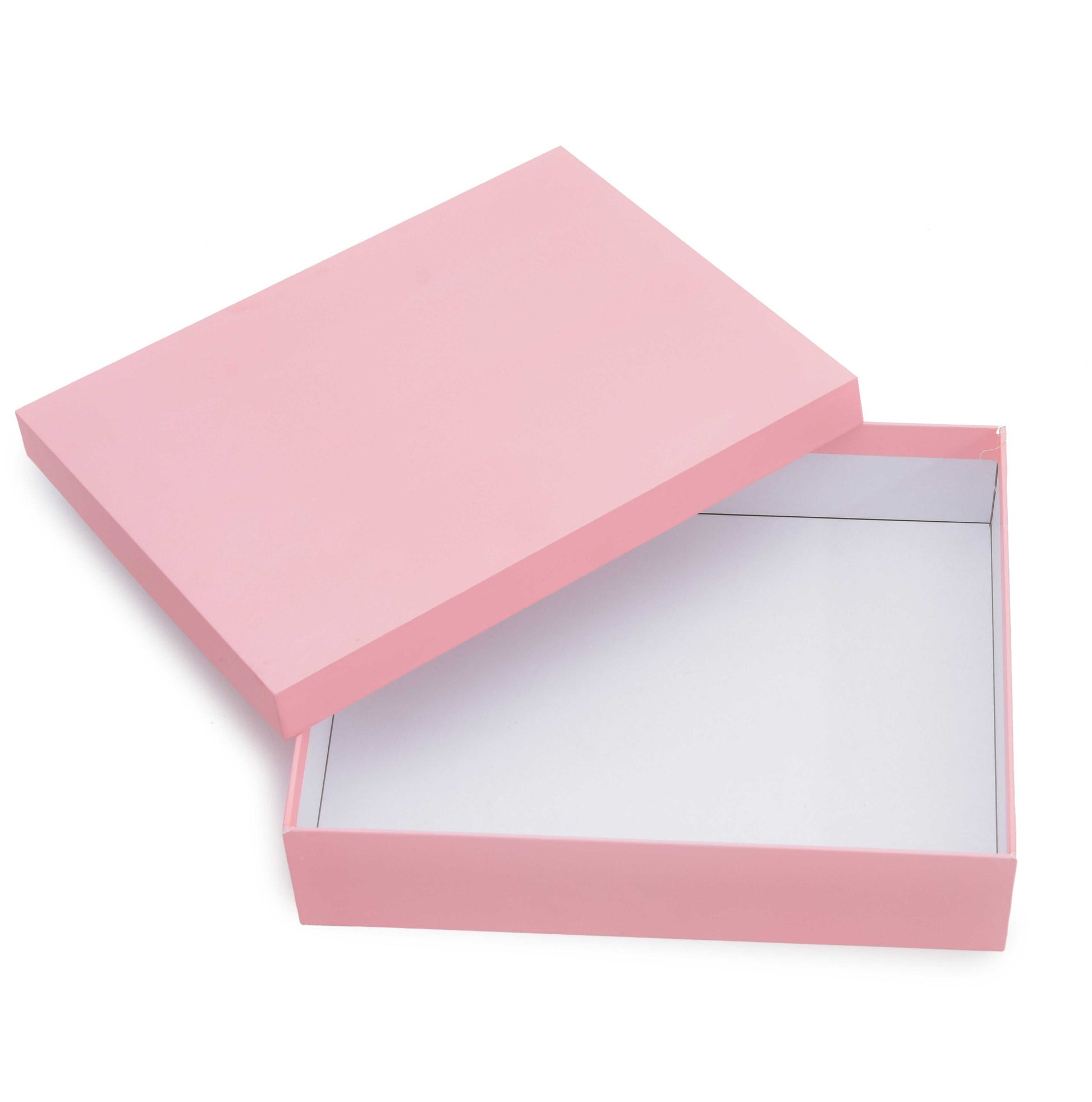 Baby Pink Matt Hamper Box 14.5x11.5x3.5 inch | Grownex Packaging | Hamper Box
