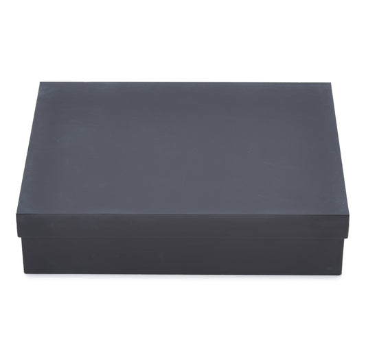 Black Matt Hamper Box 14.5x11.5x3.5 Inch | Grownex Packaging | Hamper Box
