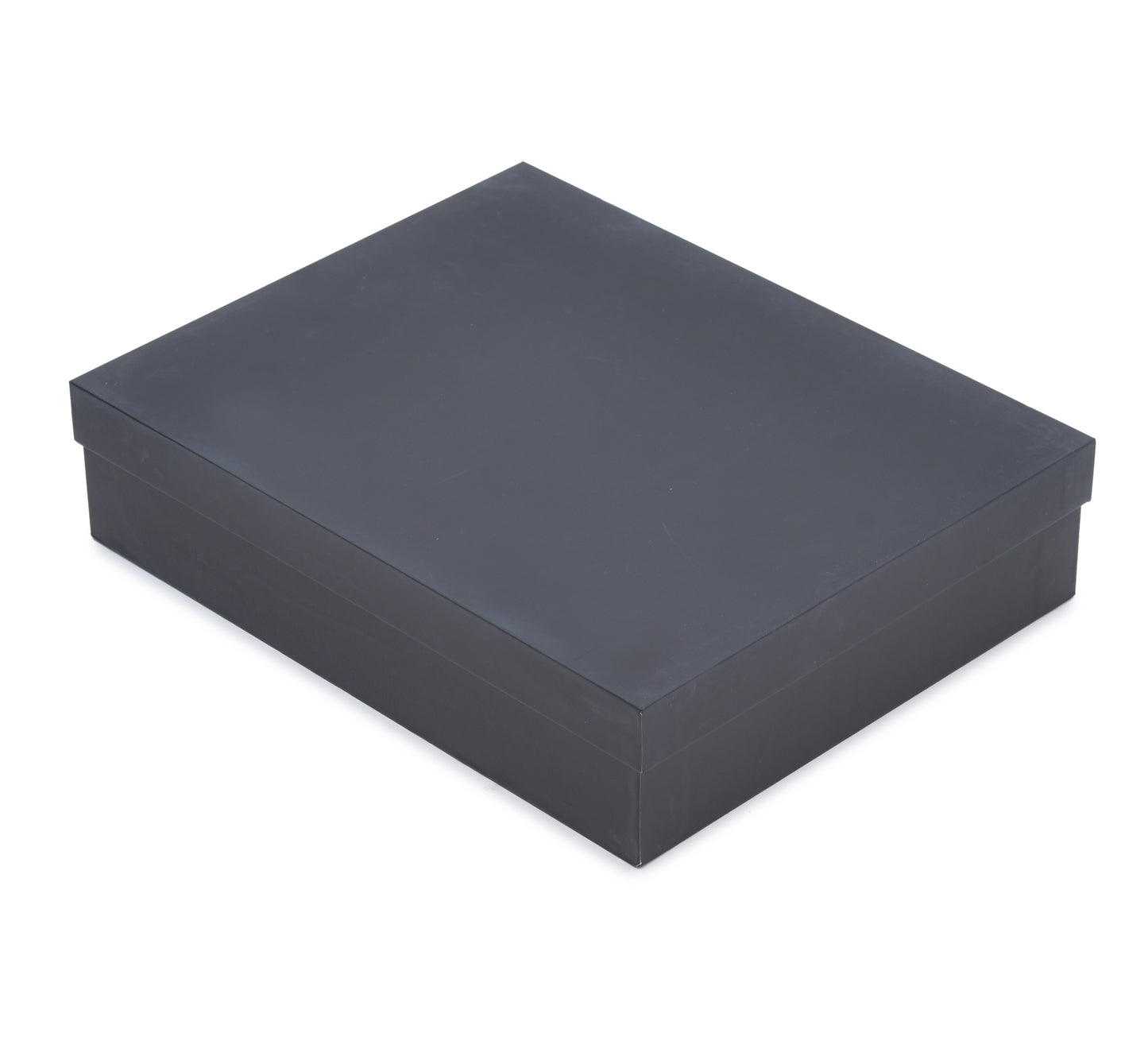 Black Matt Hamper Box 14.5x11.5x3.5 Inch | Grownex Packaging | Hamper Box