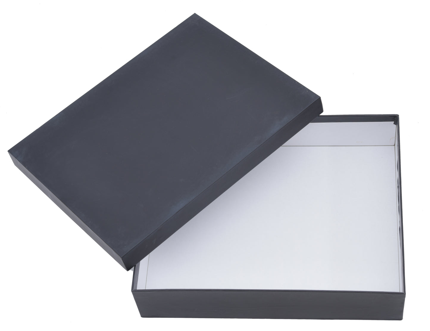 Black Matt Hamper Box 14.5x11.5x3.5 Inch | Grownex Packaging | Hamper Box