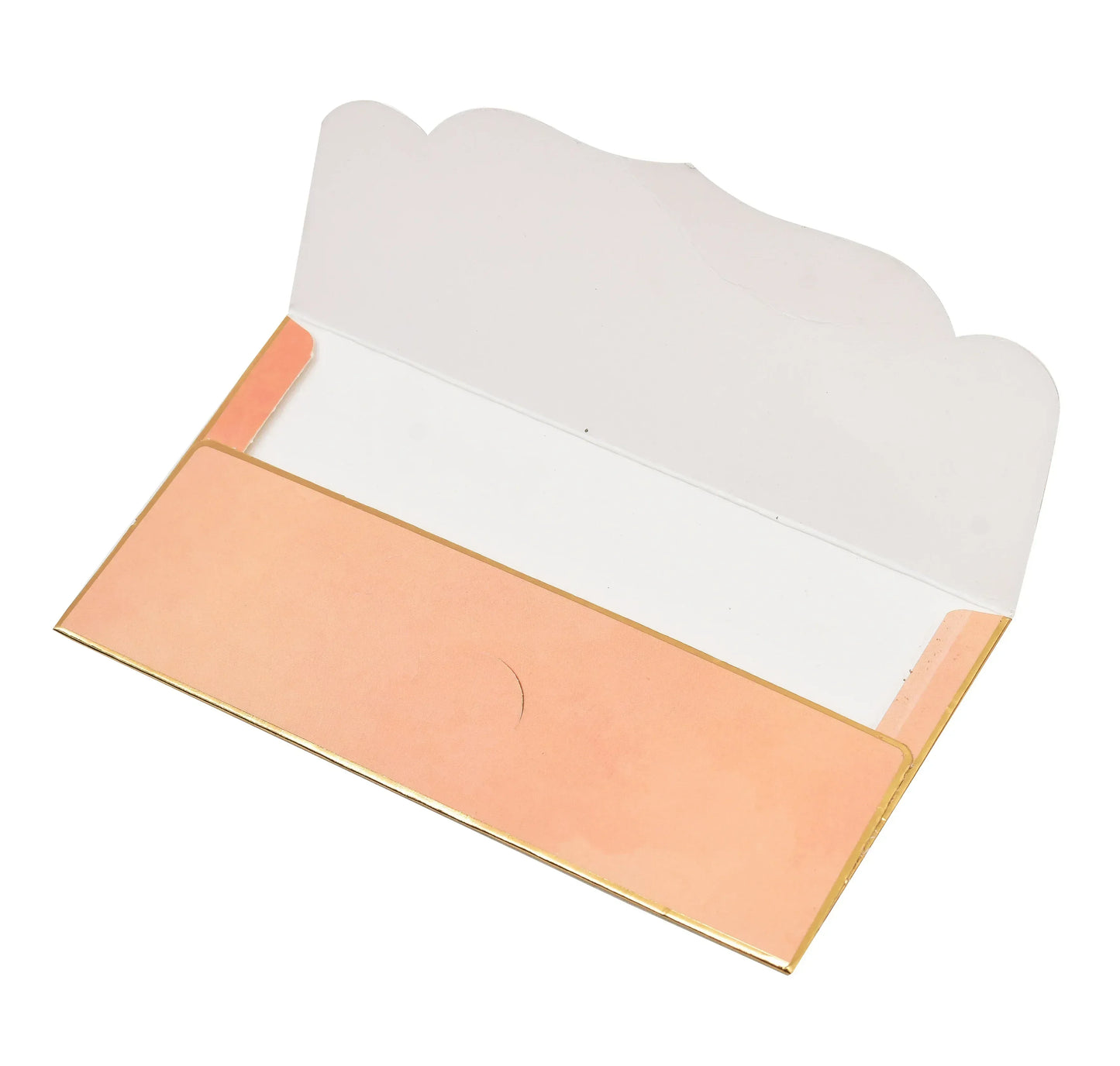Personalized Pink Peacock Foil Envelope (7.25 x 3.5 Inch) | Grownex Packaging |