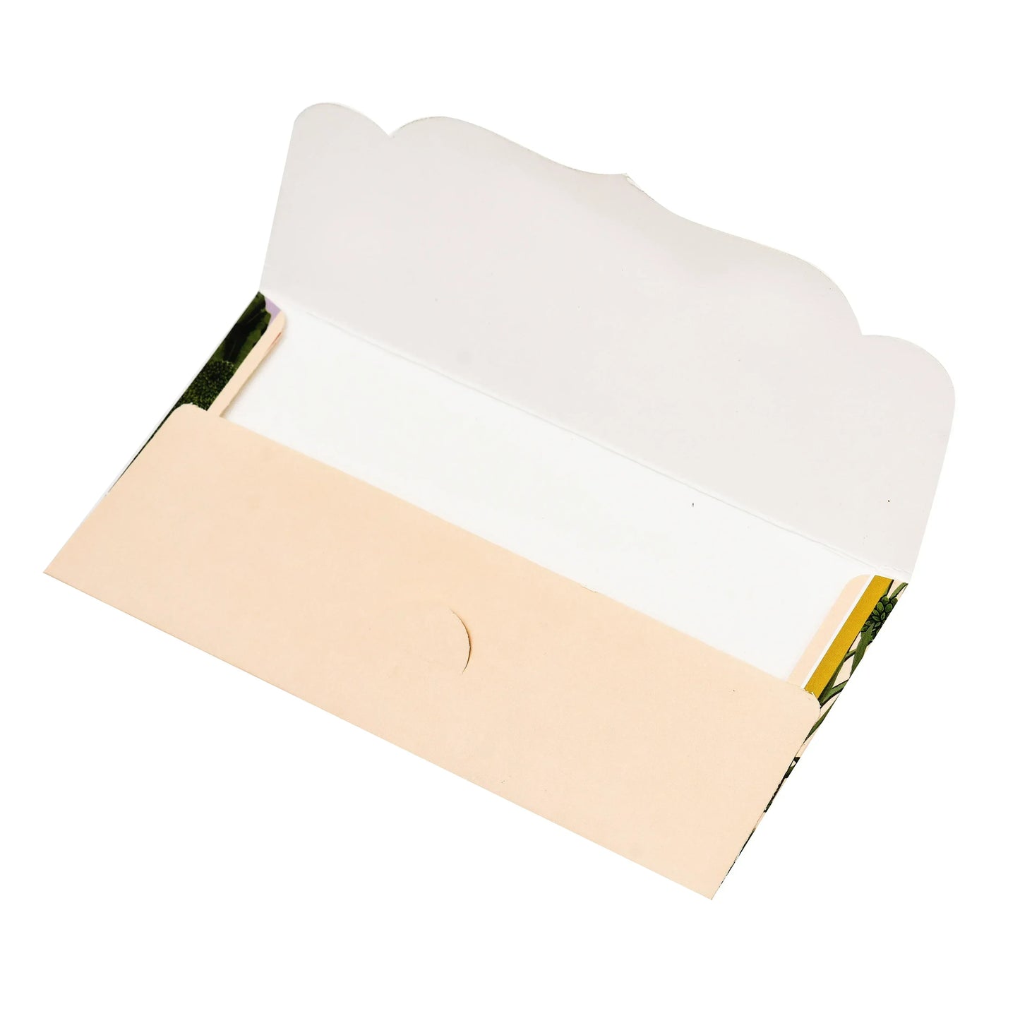 Beige Peacock Foil Envelope | Grownex Packaging | Envelope