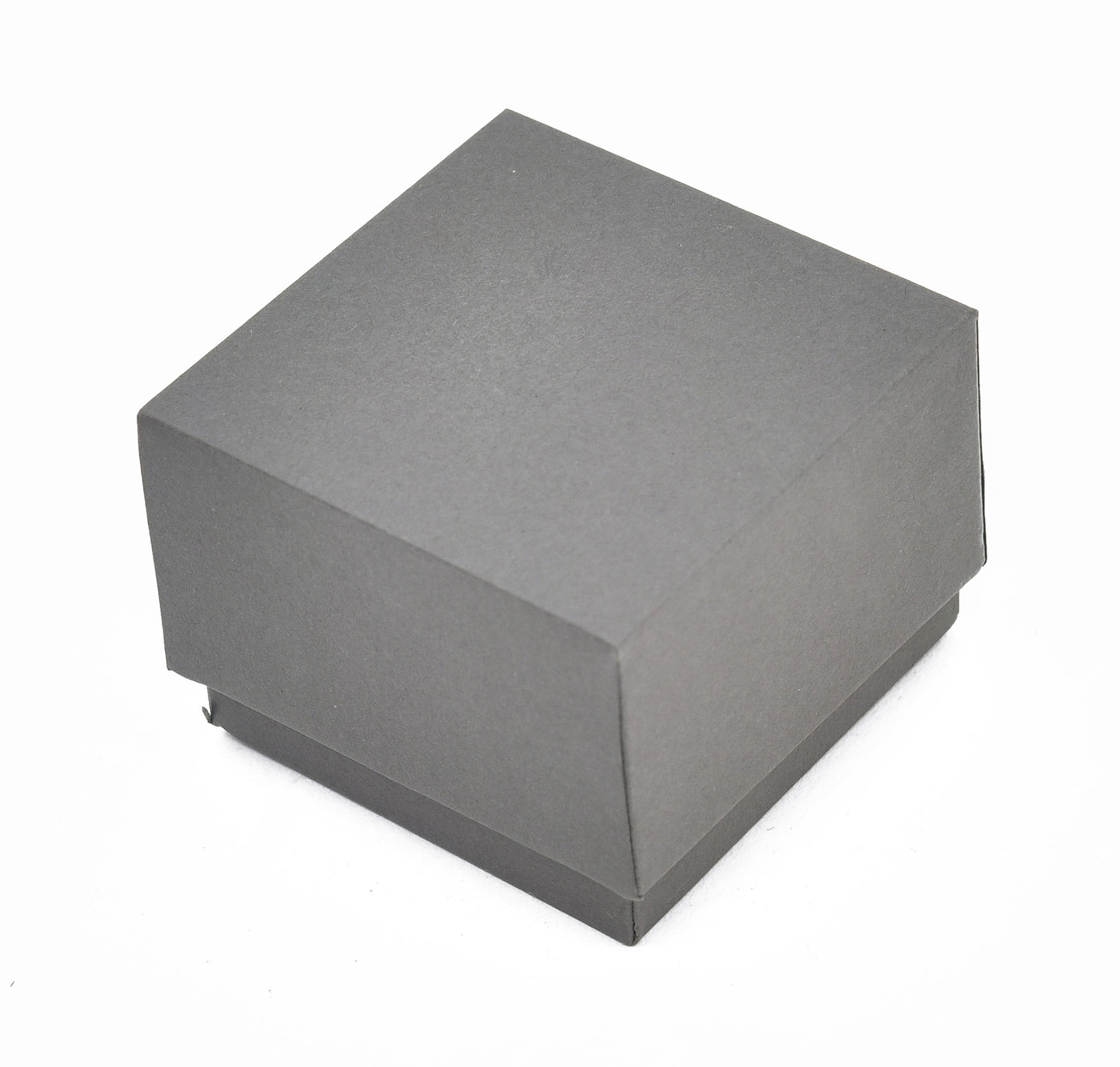 Lid Pattern Ring Box - Grey | Grownex Packaging | Jewellery Box