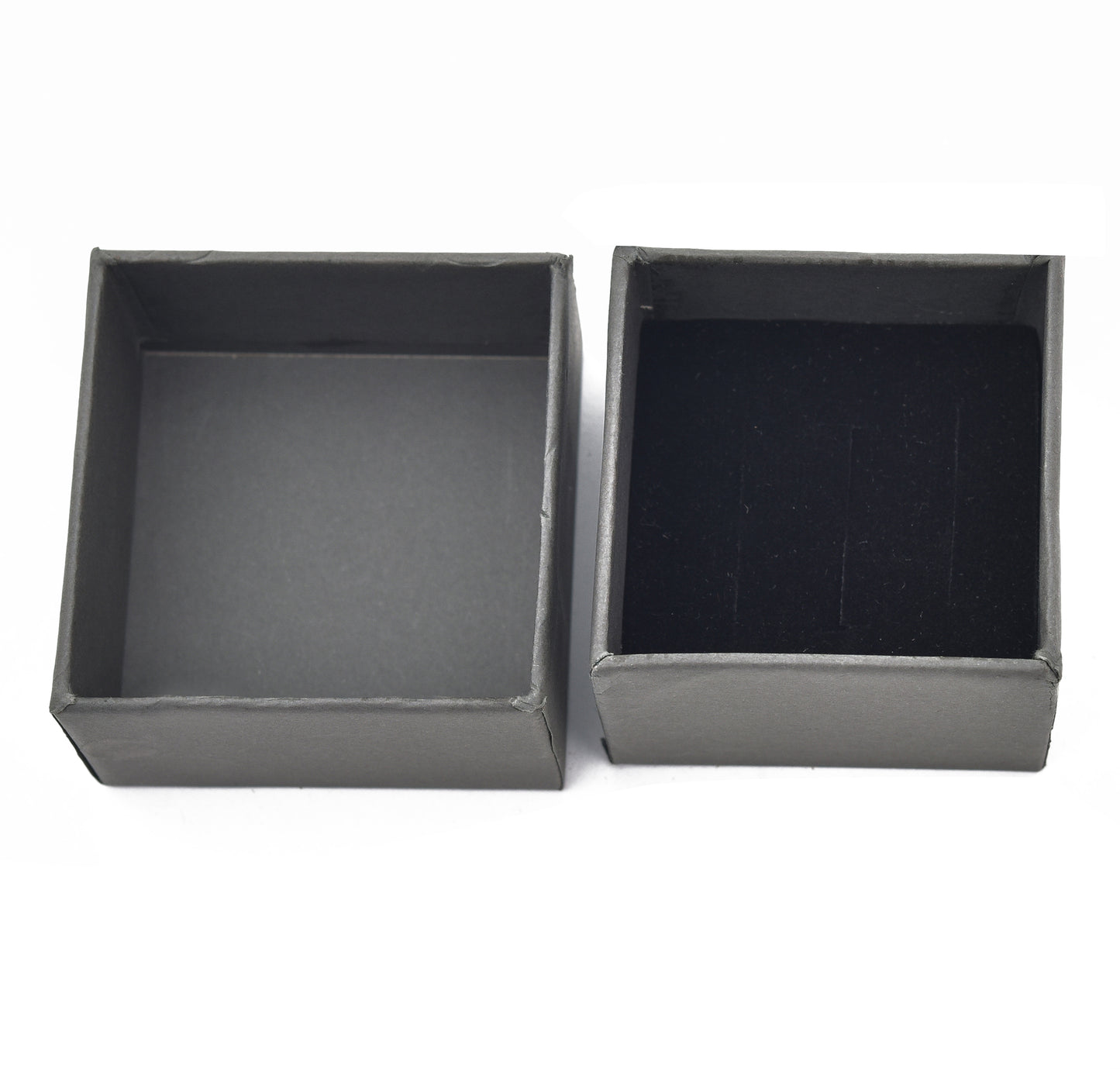 Lid Pattern Ring Box - Grey | Grownex Packaging | Jewellery Box