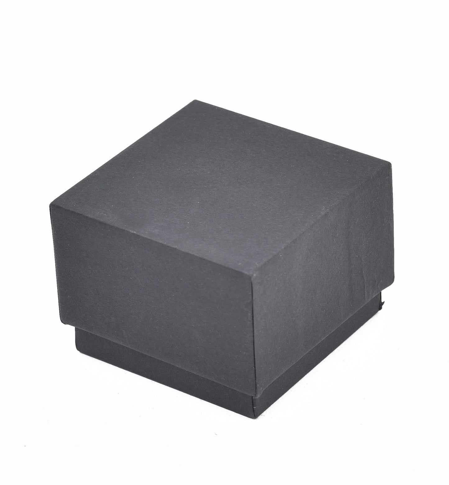 Lid Pattern Ring Box - Black | Grownex Packaging | Jewellery Box