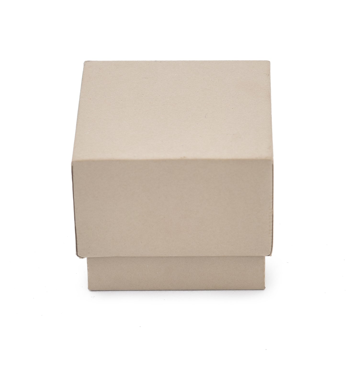 Lid Pattern Ring Box - Beige | Grownex Packaging | Jewellery Box