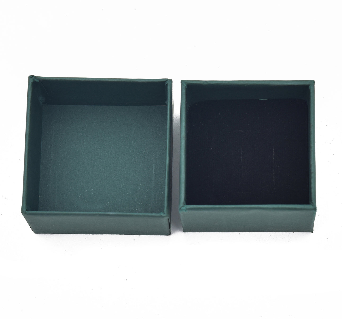 Lid Pattern Ring Box - Green Grownex Packaging Jewellery Box