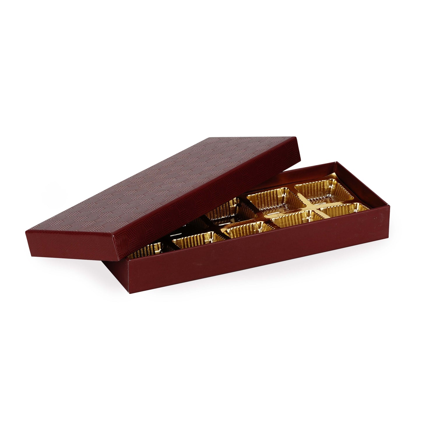 Brown 10 Cavity Chocolate Box
