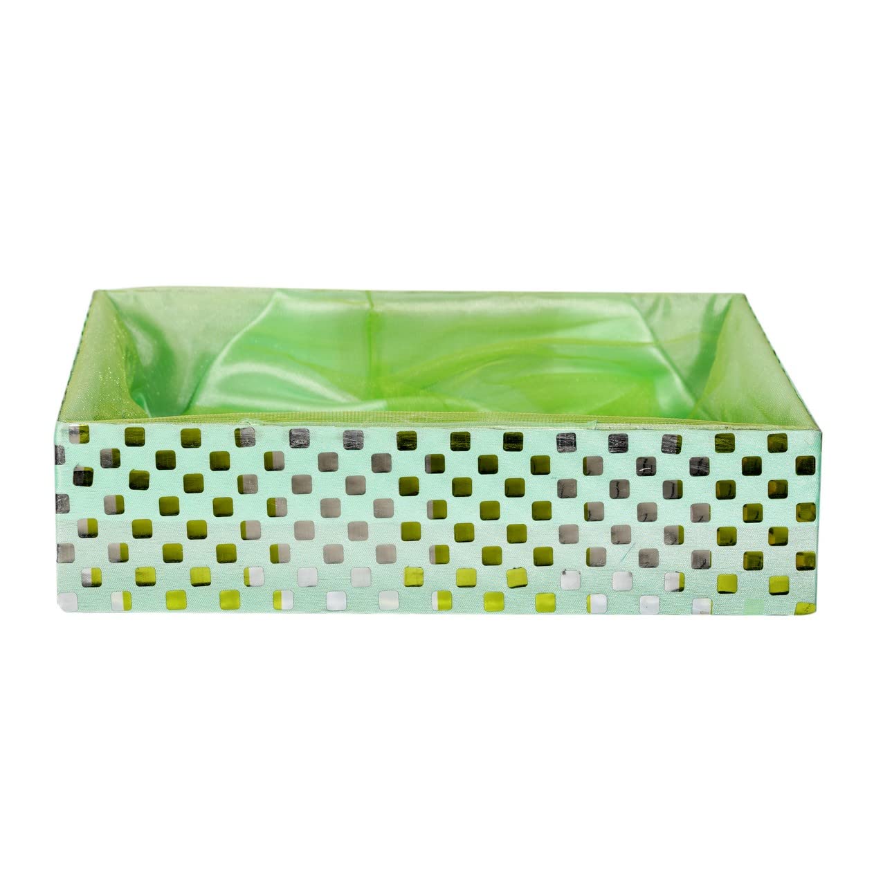 Lime Green Gift Hamper Basket | Grownex Packaging | Basket & Tray