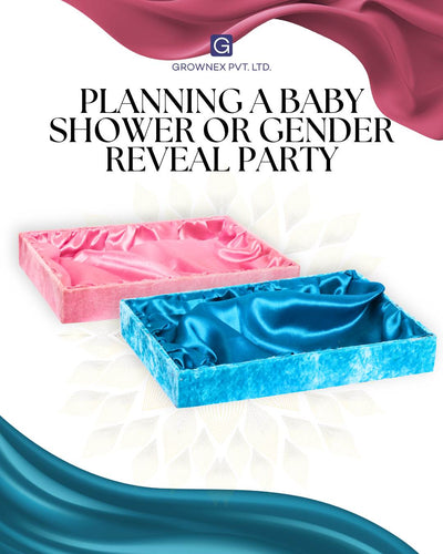 Planning a Baby Shower or Gender Reveal Party? Let Grownex Add the Perfect Touch!