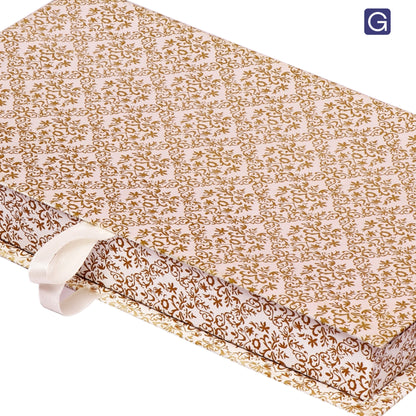 Golden Jaal 4 Line File Box | 1kg Premium Mithai Gift Packaging Box