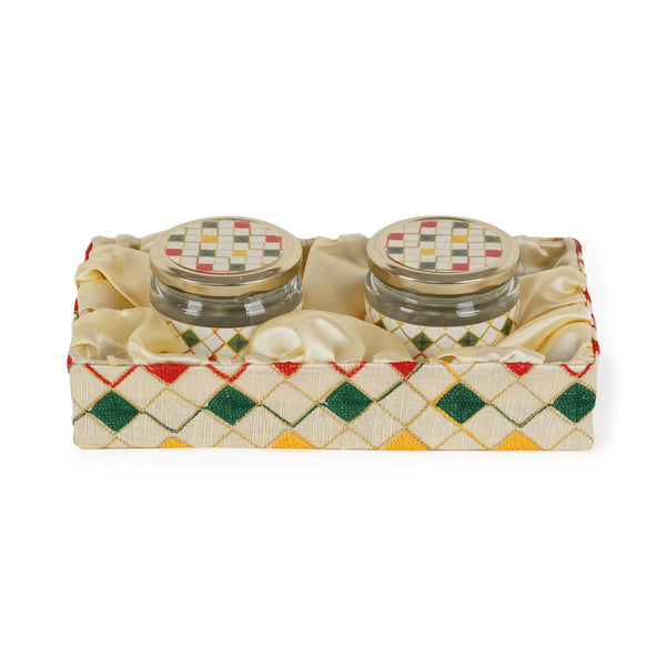 2 Jar Cream Open Tray | Grownex Packaging | Basket & Tray