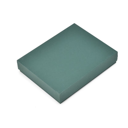 Green Jewellery Box for Necklaces | 20.32 × 15.24 × 4.45 cm