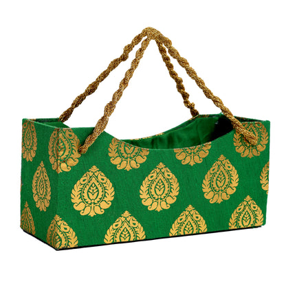 Handle Basket Green