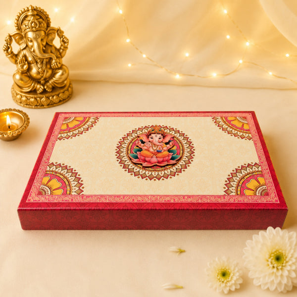 Modak Gift Box | Ganesh Chaturthi Special Premium Sweet Packaging Box