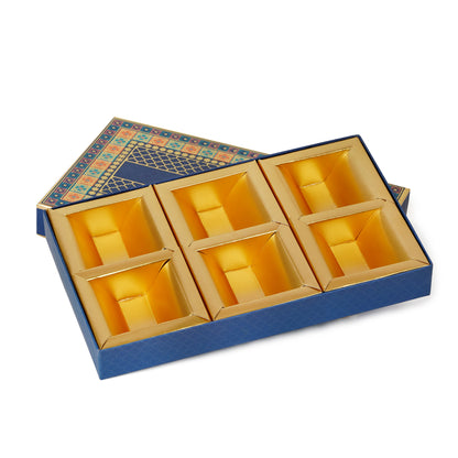Blue Foil Premium Dryfruit Box