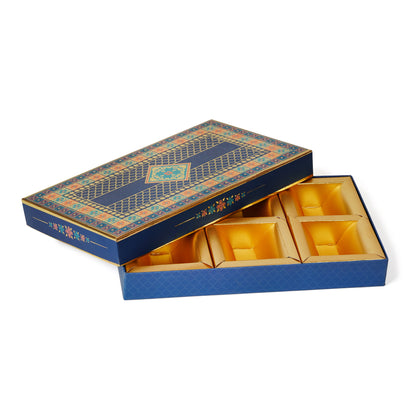 Blue Foil Premium Dryfruit Box
