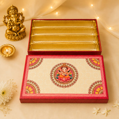 Modak Gift Box | Ganesh Chaturthi Special Premium Sweet Packaging Box