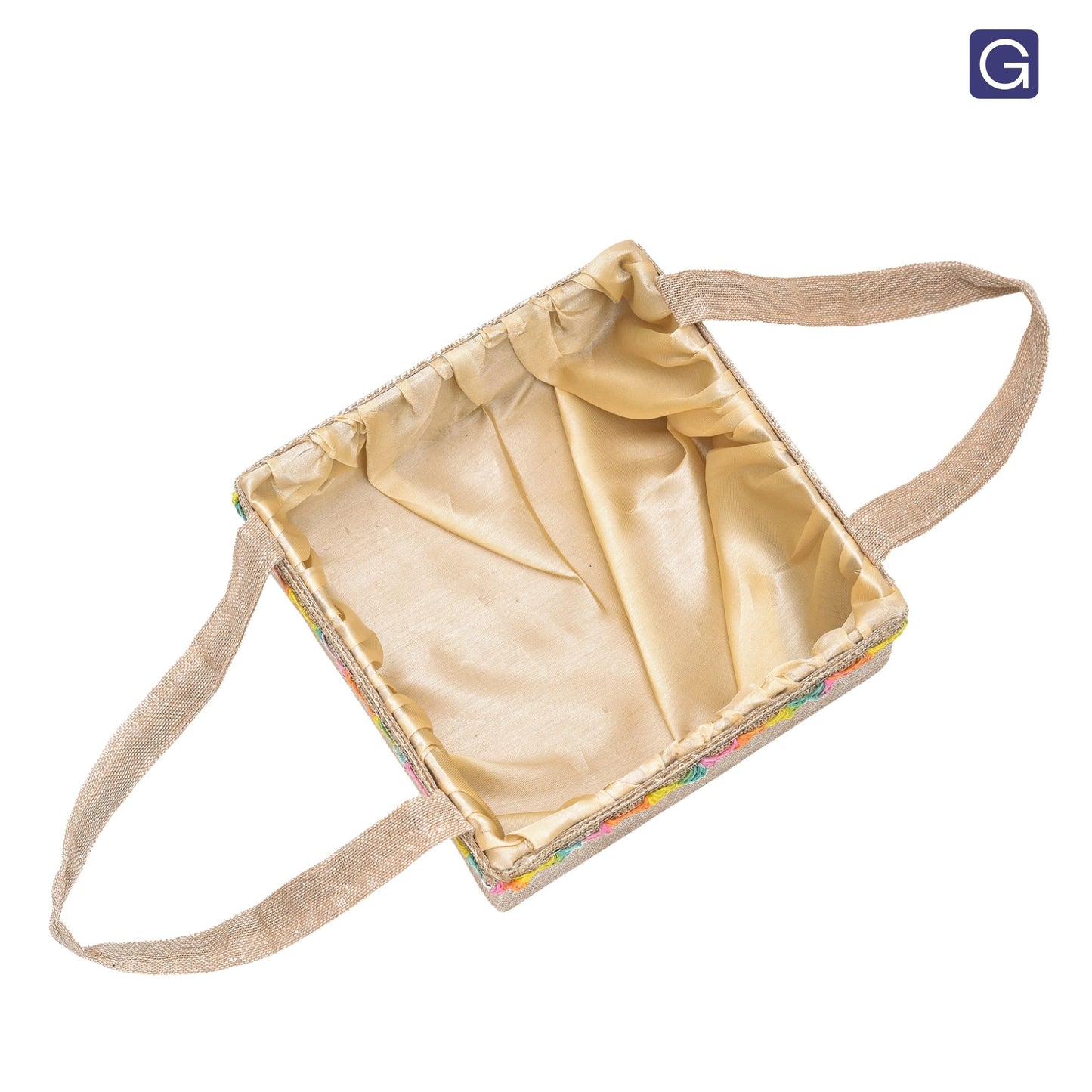 Jute Handle Decorative Basket | Wedding, Return Gift & Hamper Packaging