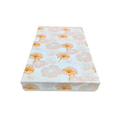 24 Pcs Floral Chocolate Box with Golden Tray | Premium Sweet & Gift Packaging | Grownex Packaging | Chocolate Box