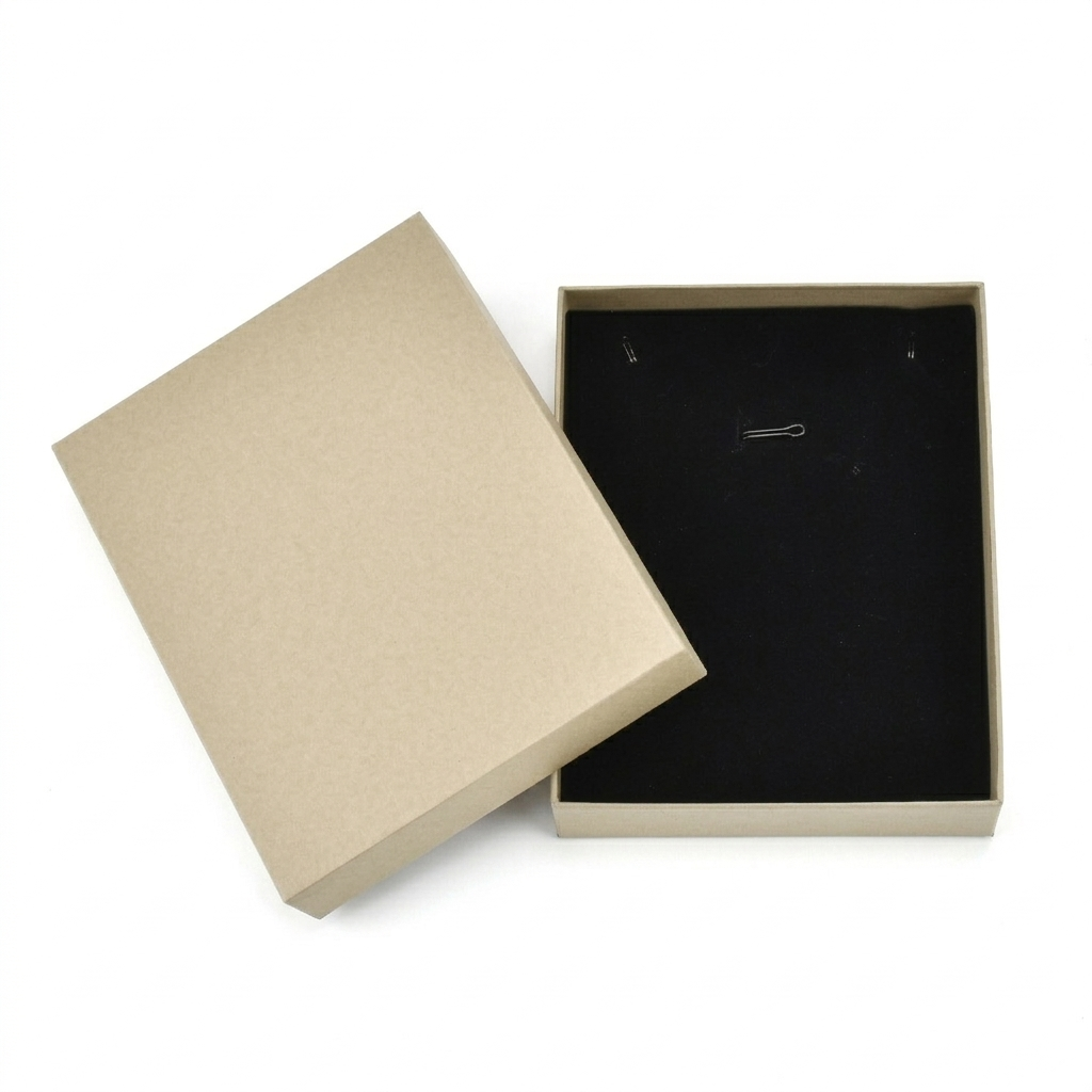 Customised Necklace Box for Jewellery Businesses | Bulk Branding & Gifting | 8 x 6 x 1.75 Inch