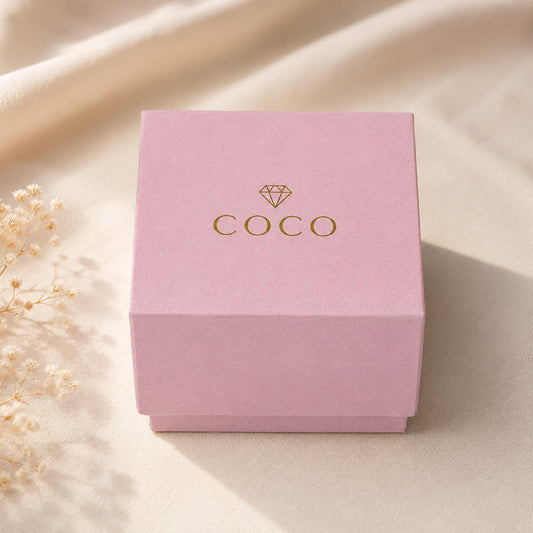 Customised Ring Jewellery Box for Jewellery Businesses | Bulk Branding & Gifting | 4.5 x 4.5 x 5 cm