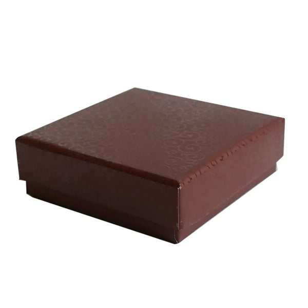 4 Pcs Cavity Chocolate Box - Brown | Grownex Packaging | Chocolate Box