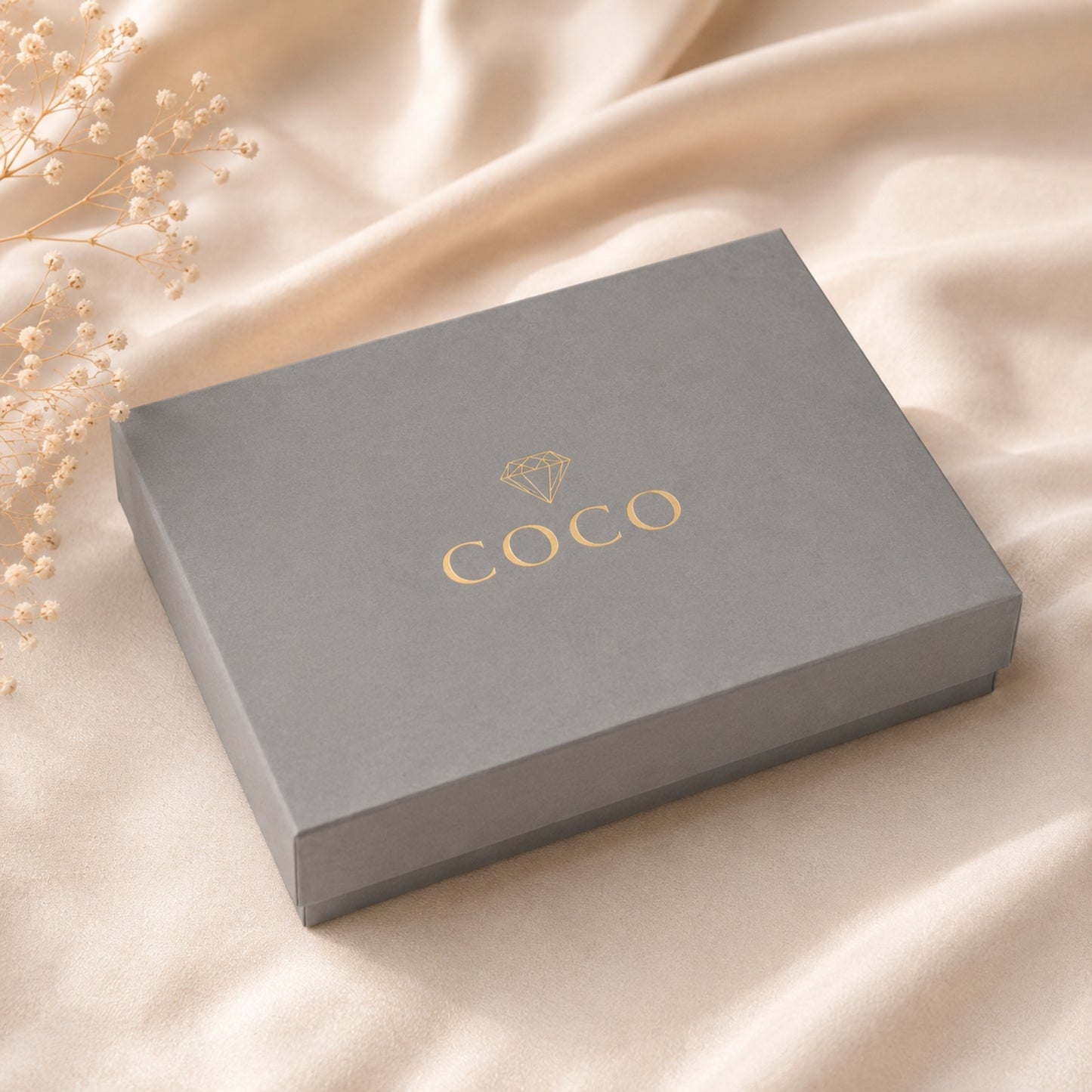 Customised Necklace Box for Jewellery Businesses | Bulk Branding & Gifting | 8 x 6 x 1.75 Inch