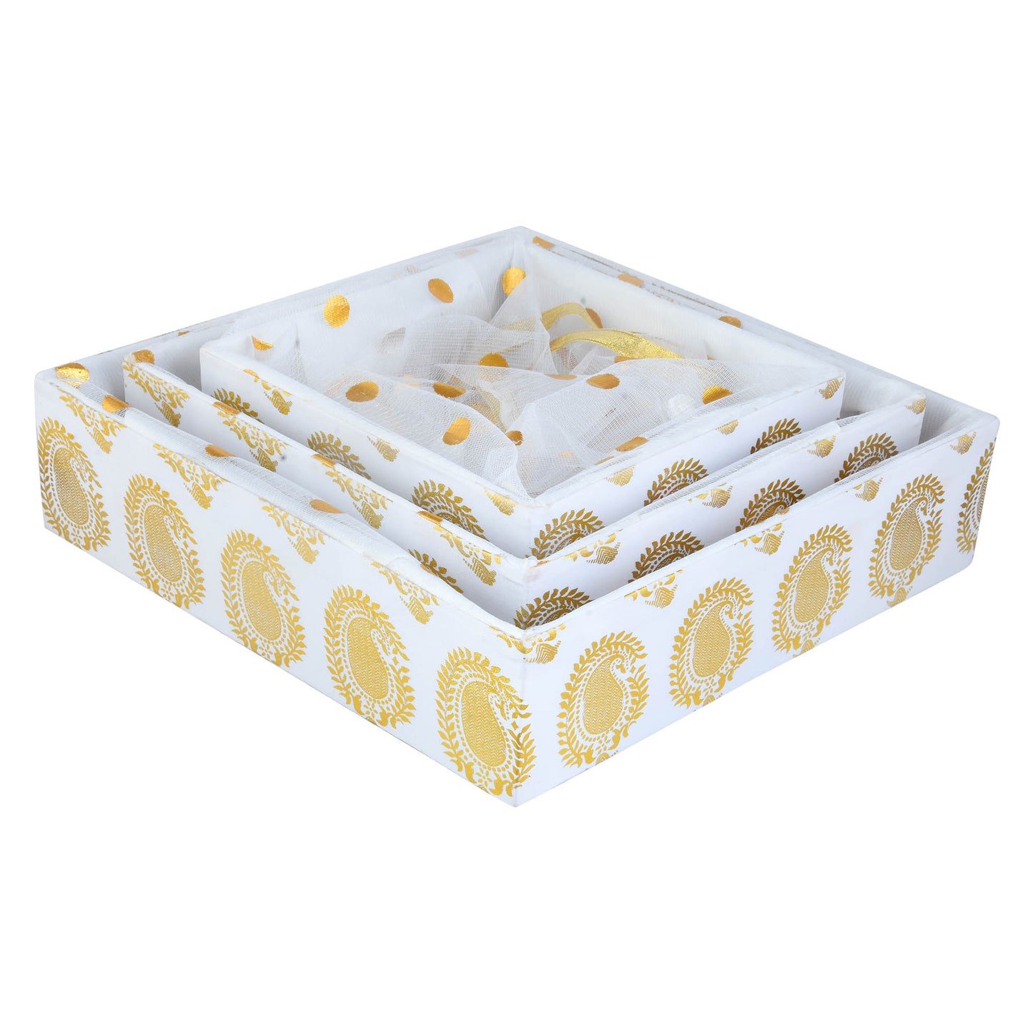 Royal White Basket