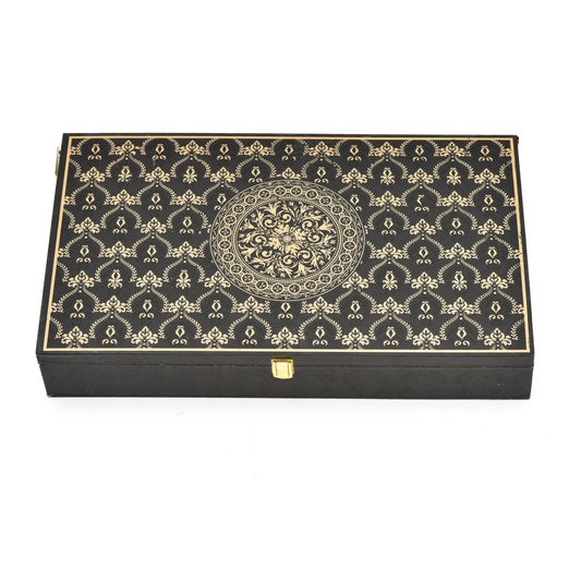 Premium Black Wooden Hamper Box for Sweets & Dry Fruits | Luxury Festive Gift Packaging | Grownex Packaging | wooden box