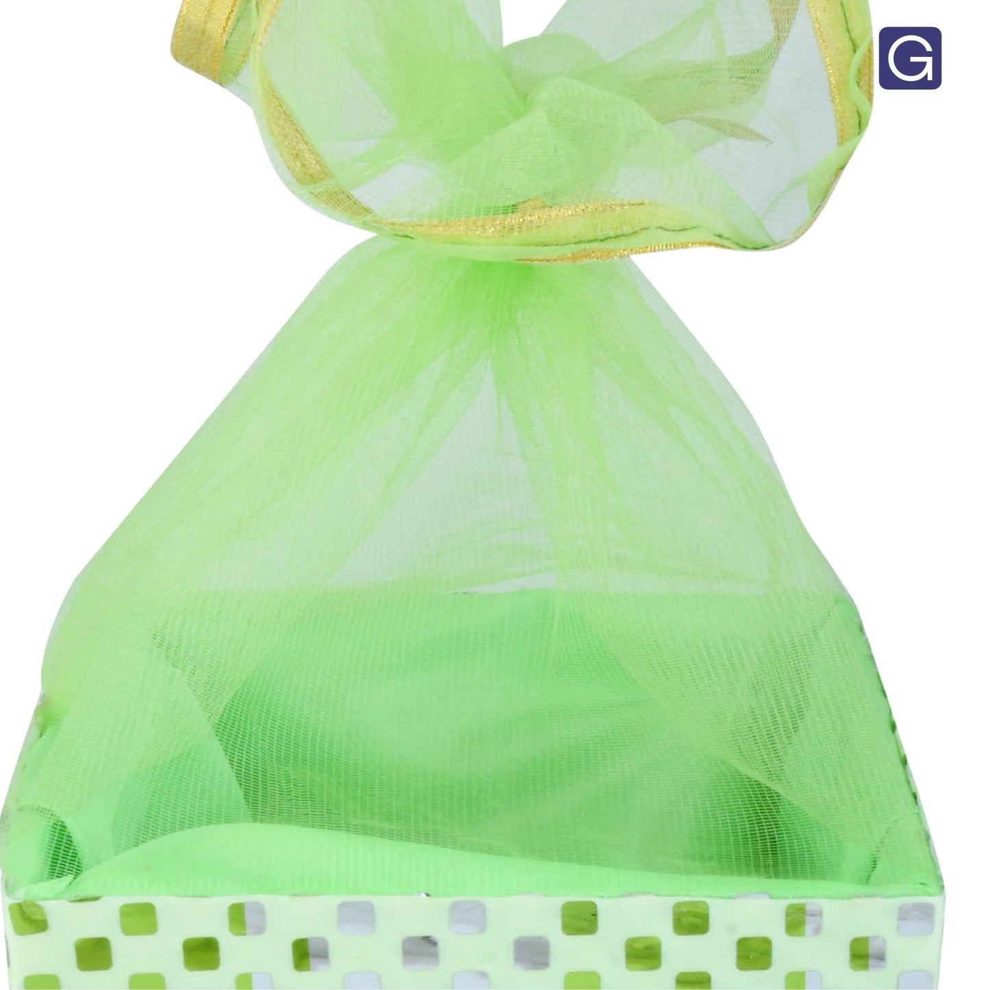 Lime Green Hamper Basket | Stylish Basket for Festive & Corporate Gifting