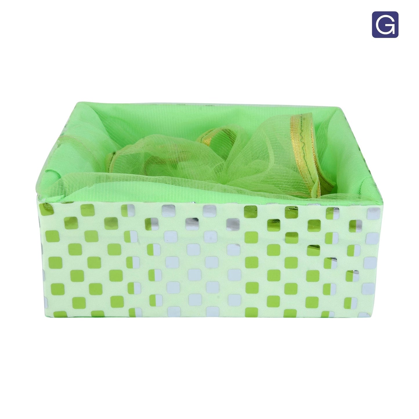 Lime Green Hamper Basket | Stylish Basket for Festive & Corporate Gifting