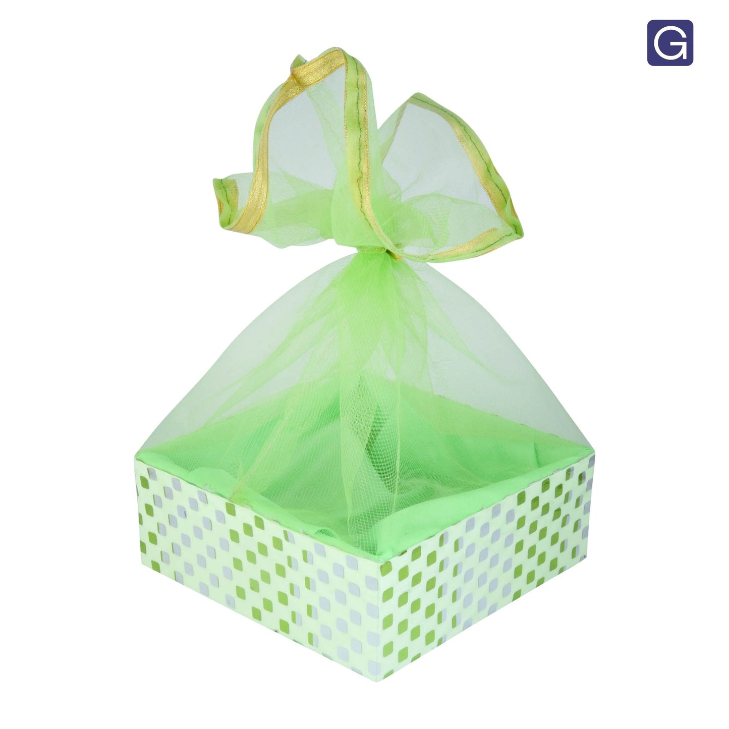 Lime Green Hamper Basket | Stylish Basket for Festive & Corporate Gifting