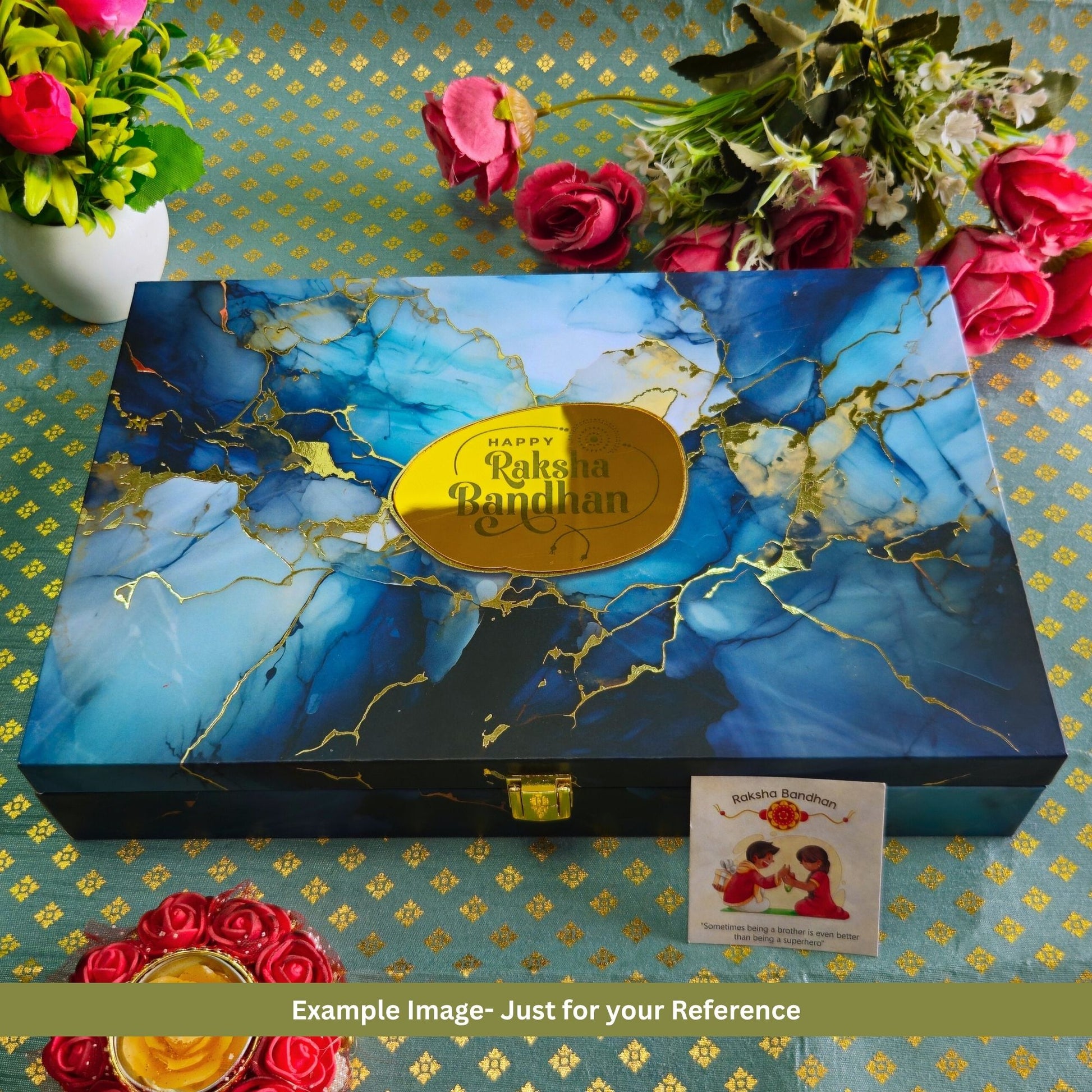 Rakhi Gifts Packaging Wooden Box | Grownex Packaging | wooden box