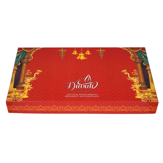 Diwali Special 1Kg Sweet Gift Box | Perfect for Dry Fruits, Mithai & Chocolates | Grownex Packaging | Sweet Box