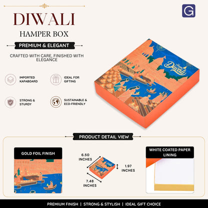 Temple & Ghat Diwali Hamper Box | Festive Gifting