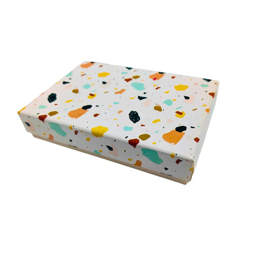 6 Pcs Cavity Chocolate Box – Stone Print | Grownex Packaging | Chocolate Box