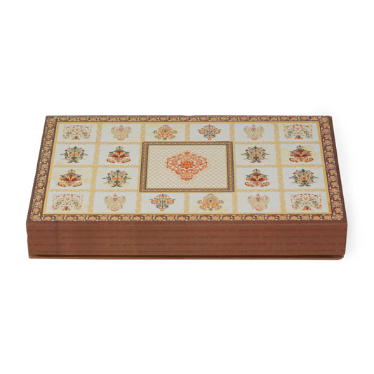 500 gm Brown Foil Magnetic File Premium Box | Grownex Packaging | Sweet Box