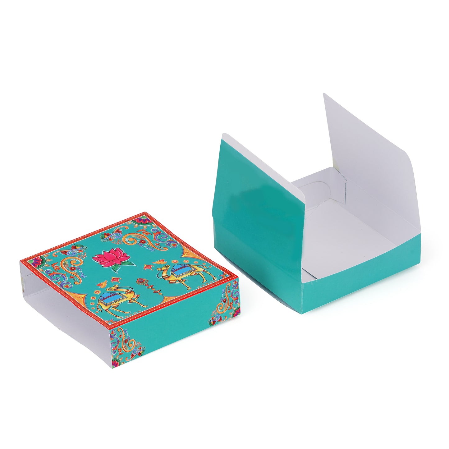 Match Box Folding Box Blue