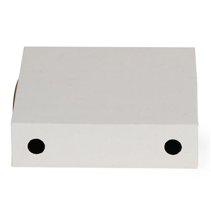8.5x8.5x2 Inch White Corrugated Pizza Box | Grownex Packaging | Bakery Box