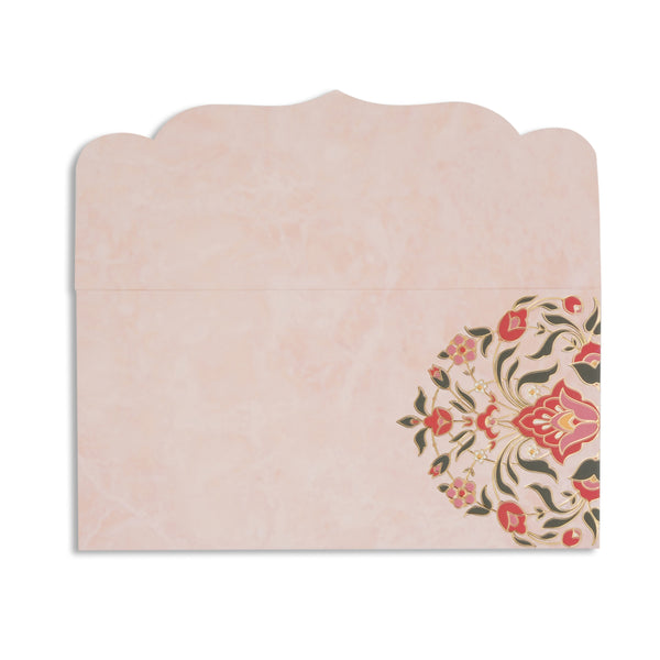 Plain Pink Designer Foil Envelope