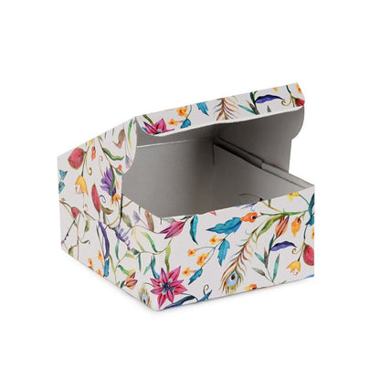 Multipurpose Ladoo Gift Box – Floral Design | Grownex Packaging | hamper box
